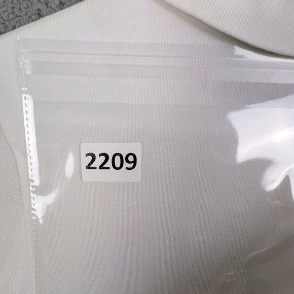 LILLY PULITZER WOMENS POLO GOLF SHIRT WHITE SIZE L - Picture 8 of 9